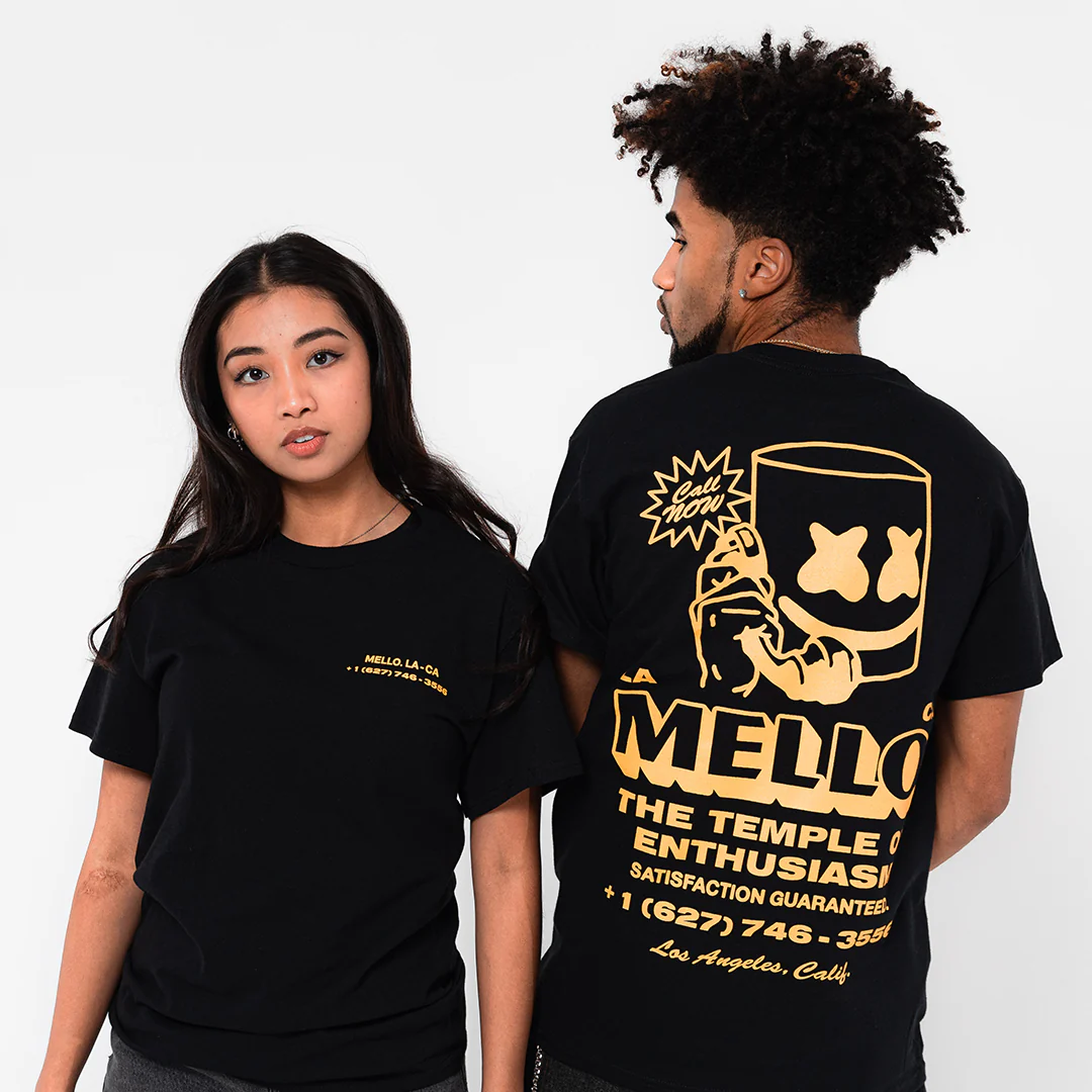 Call Now T-Shirt — Black - Image 5
