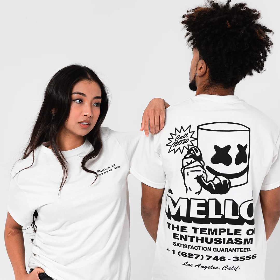 Call Now T-Shirt — White - Image 5