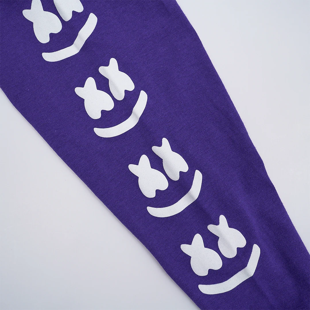 Faces L/S Shirt (Youth) — Purple - Image 5