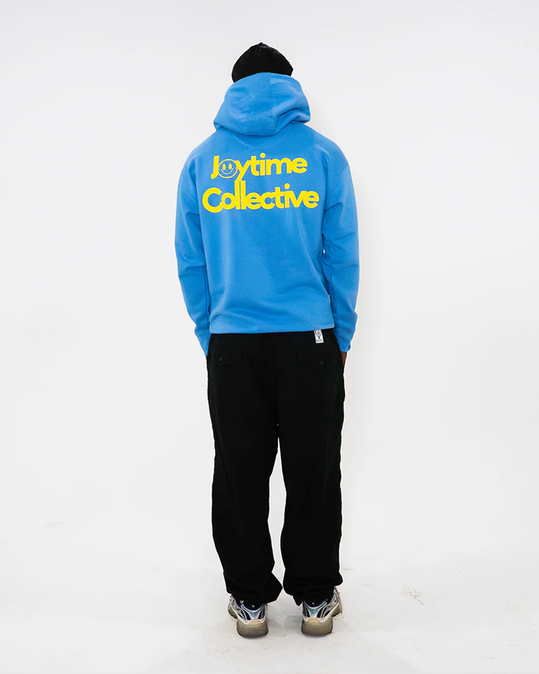 Joytime Collective Stacked Logo Hoodie — Blue - Image 8