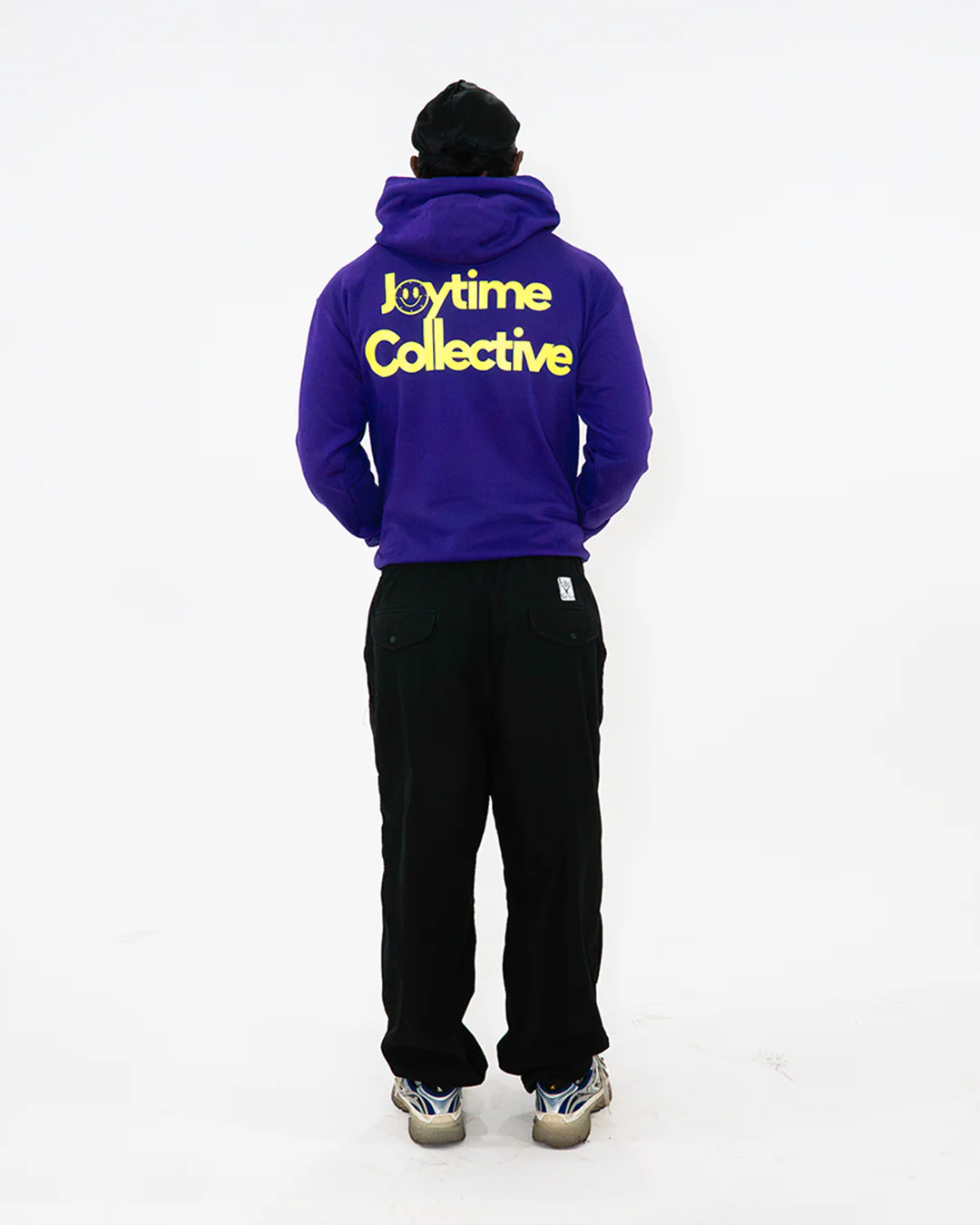 Joytime Collective Stacked Logo Hoodie — Purple - Image 6