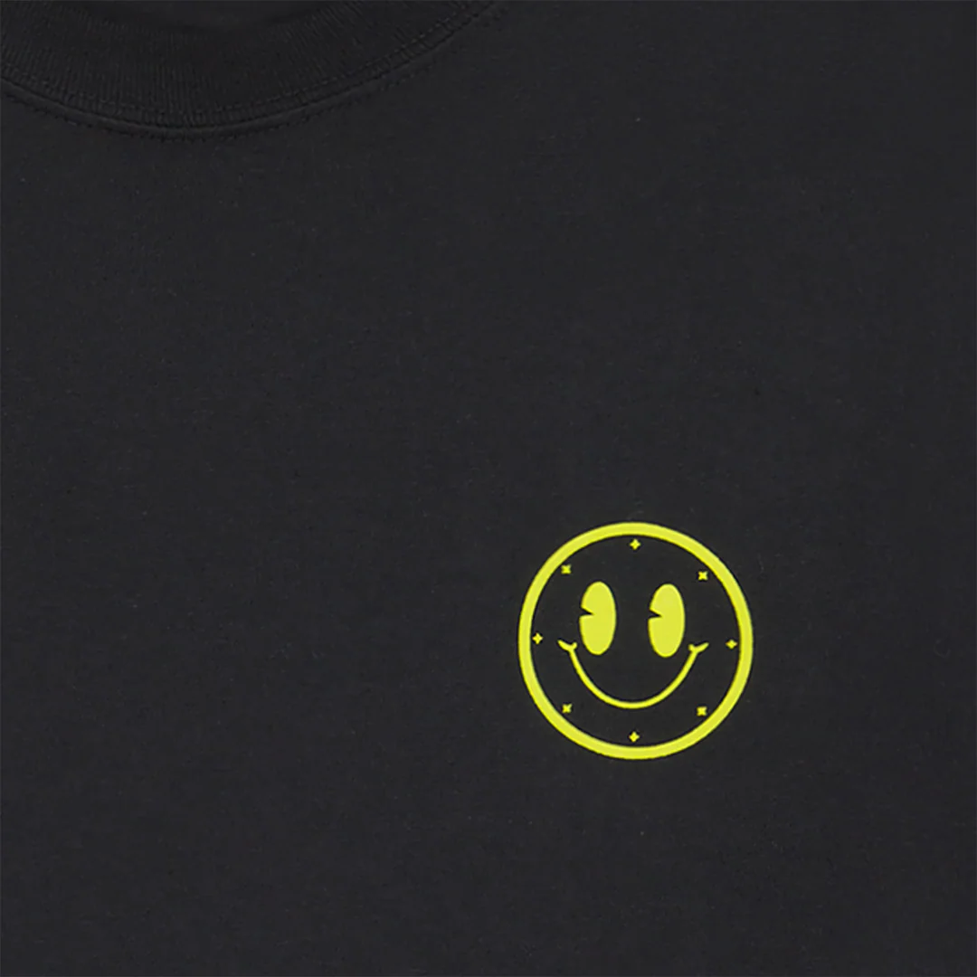 Joytime Collective Stacked Logo T-Shirt — Black - Image 3