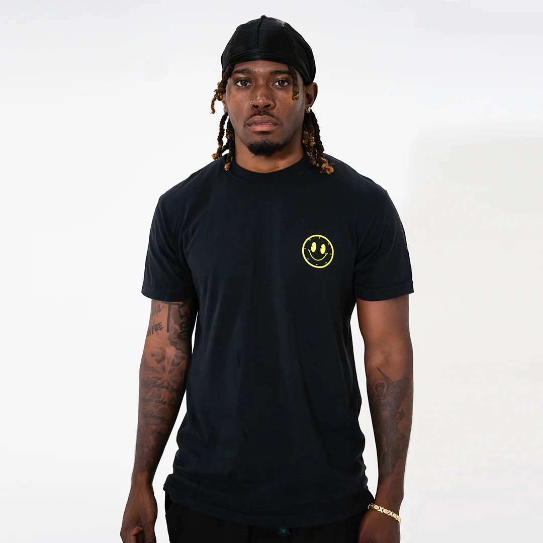 Joytime Collective Stacked Logo T-Shirt — Black - Image 5