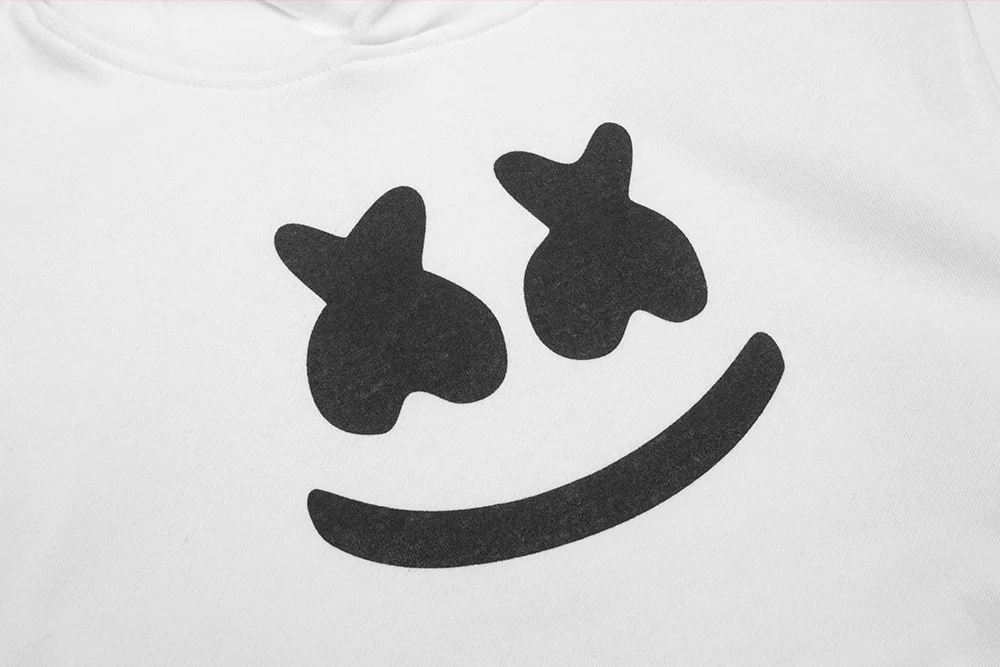Smile Hoodie (Youth) — White - Image 3