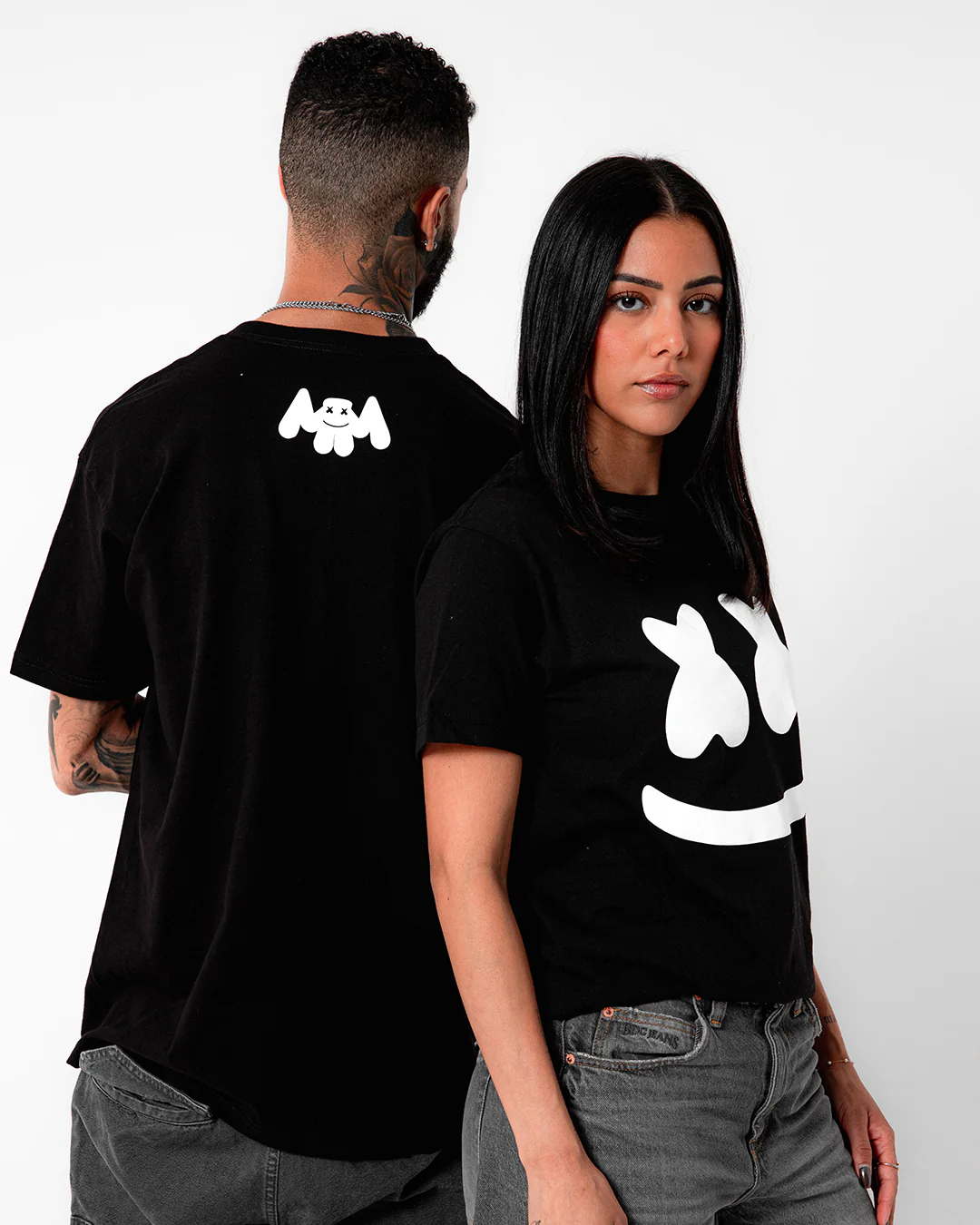 Smile T-Shirt — Black - Image 4