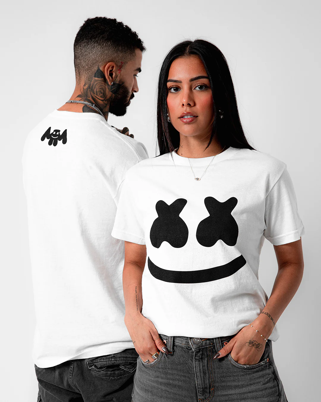 Smile T-Shirt — White - Image 5