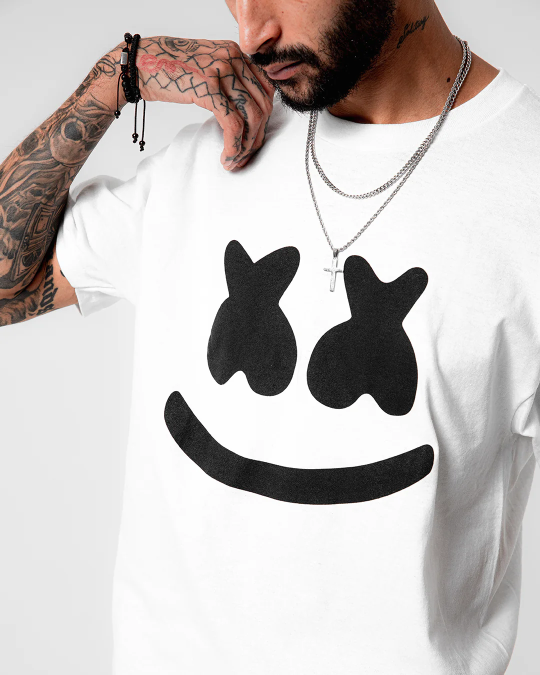 Smile T-Shirt — White - Image 7