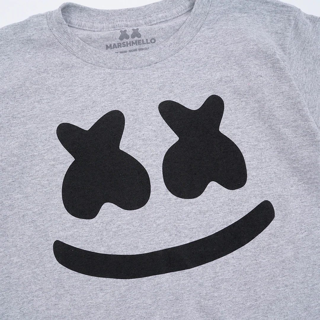 Smile T-Shirt (Youth) — Athletic Heather - Image 3