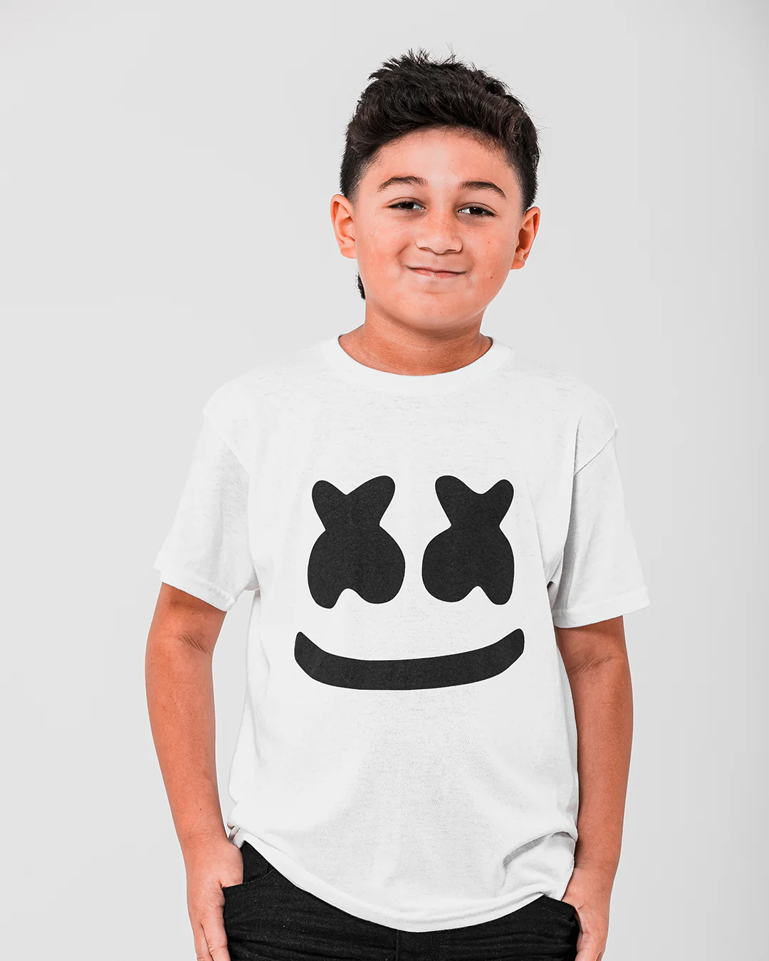 Smile T-Shirt (Youth) — White - Image 5